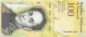 100000 Bolivares 2017